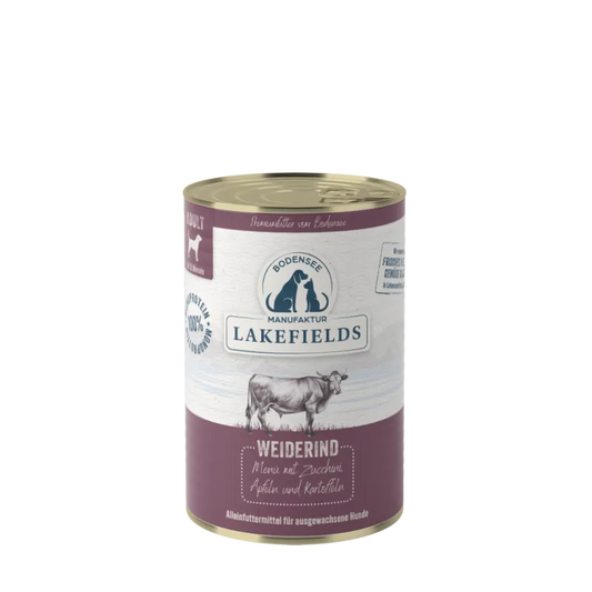 Nassfutter-Menü Rind