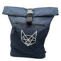Recycled Roll-Top Rucksack Navy