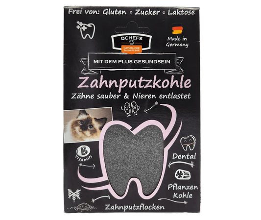 Zahnputzkohle Katze