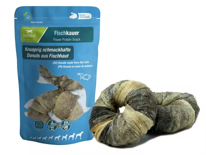Donuts aus 100% Fischhaut - 2 Stück (60g)