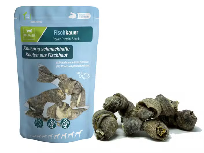 Knoten aus 100% Fischhaut 70g