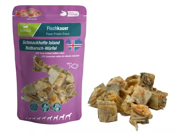 Island Rotbarschwürfel 60g