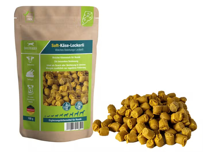 Softkäse Belohnungs-Leckerli 100g