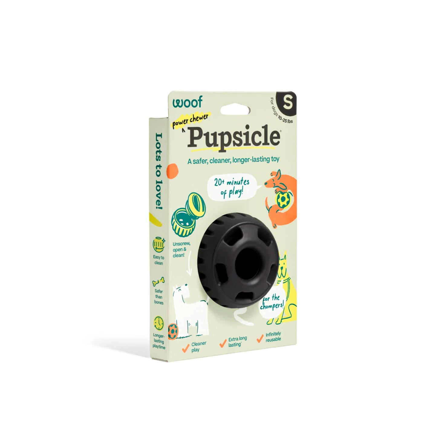 Pupsicle 'Power Chewer' schwarz