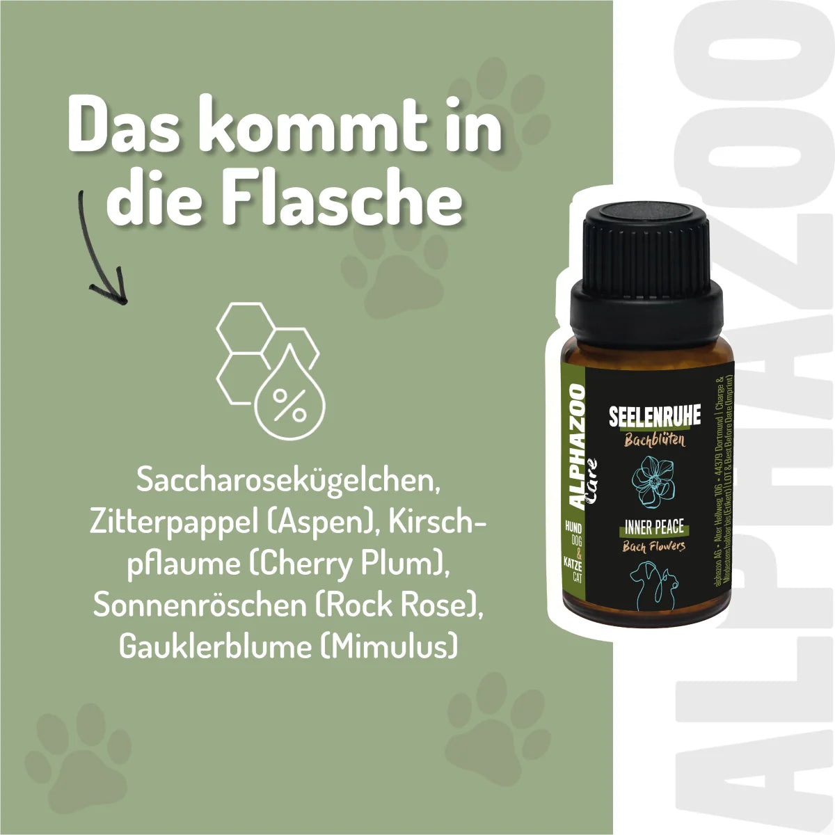 Seelenruhe Bachblüten 15g