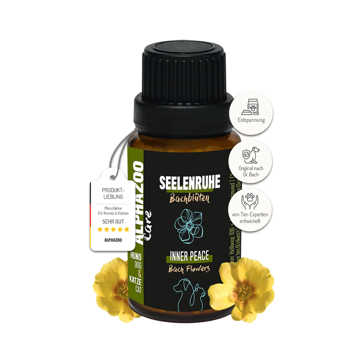 Seelenruhe Bachblüten 15g