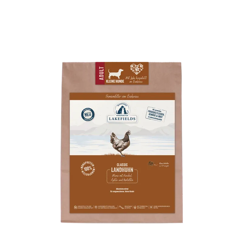Trockenfutter-Menü Huhn Classic, Mini 1kg